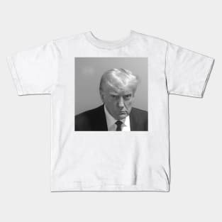 Donald Trump Mugshot Kids T-Shirt